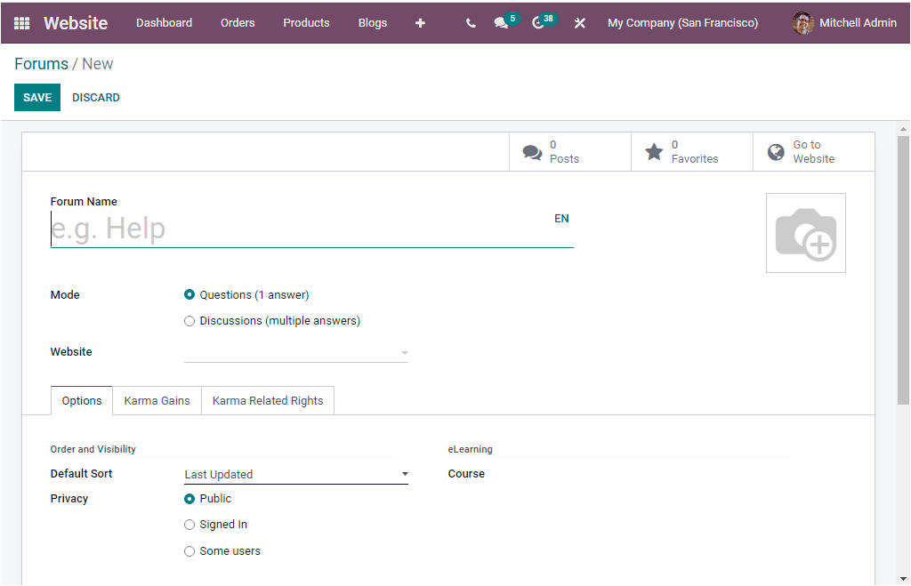 Odoo 15 Website Ecommerce